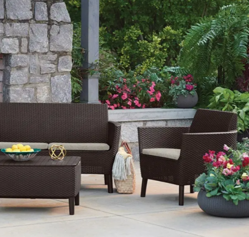 Комплект мебели для отдыха ECO- Salemo 3 seater set  коричневый