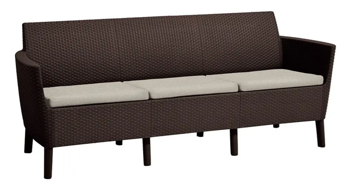 Комплект мебели для отдыха ECO- Salemo 3 seater set  коричневый