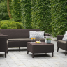 Комплект мебели для отдыха ECO- Salemo 3 seater set  коричневый