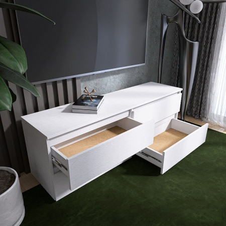 Комплект в гостиную EVR- Лайт-1 белый (нимфея альба)