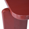 Стол кофейный CRV- Diego, Marsala top and base(бордовый)