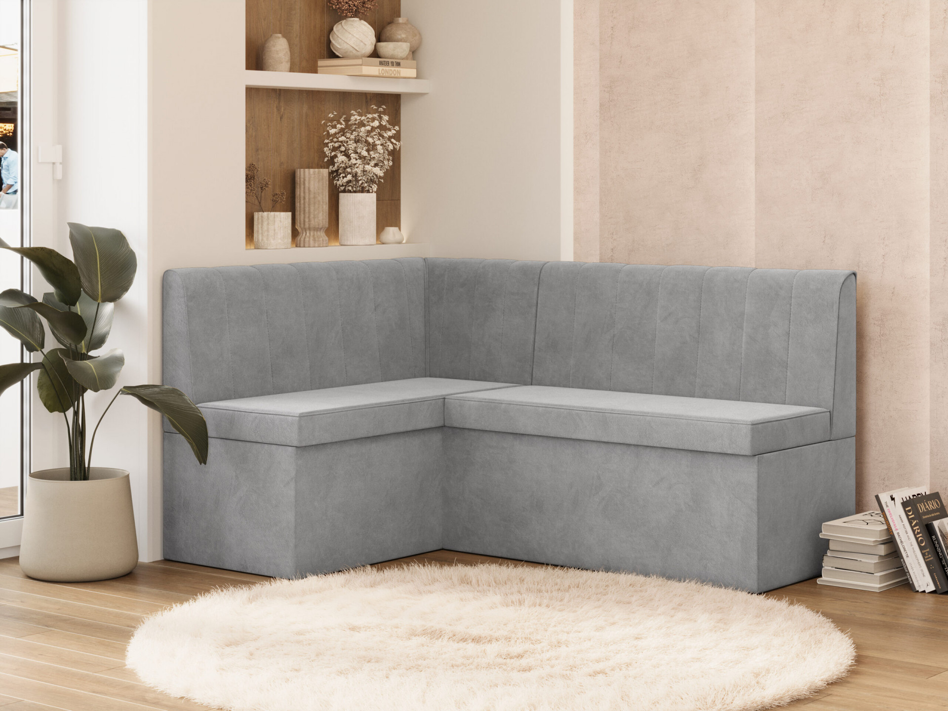 Кухонный уголок ViA- Чикаго (обивка Great, Victory, Allure)