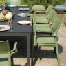 Стол раздвижной Nardi Outdoor DEI- Rio Alu 210 Extensible 