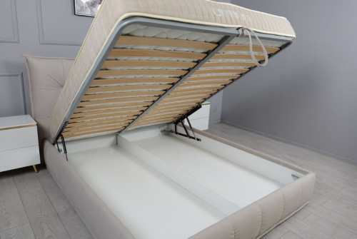 Кровать с подъемным механизмом TOP- FRISCO Теана бежевый