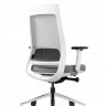 Крісло для оператора LUX- FILO-B1 WHITE + GREY ергономічне