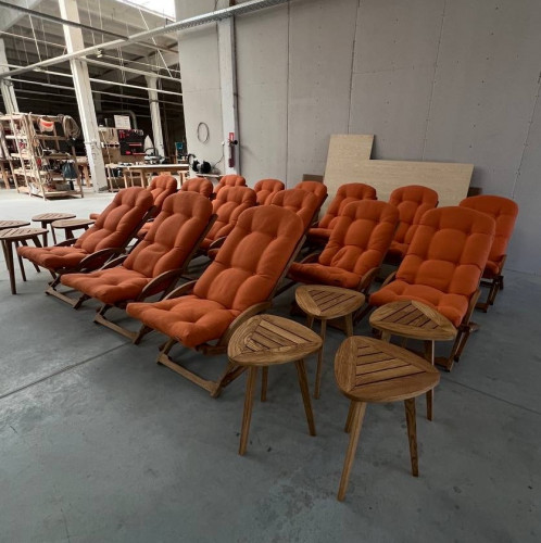 Кресло шезлонг Ws- VIP Chalet swing синтепон и поролон