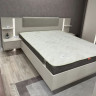 Кровать с прикроватными тумбочками Perfect Home Даст / Dast C Беж
