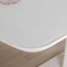 Фото №3 - Стол обеденный модерн NL- MARYLAND (стекло белый)