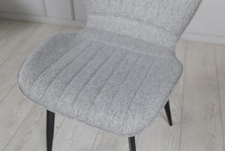 Стул обеденный TOP- Бест серый (ноги металл)   