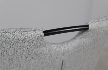 Стул обеденный TOP- Бест серый (ноги металл)   