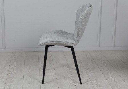 Стул обеденный TOP- Бест серый (ноги металл)   