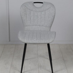 Стул обеденный TOP- Бест серый (ноги металл)   