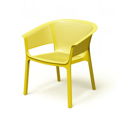 Лаунж-кресло уличное VLL- FERNE Nexo (синий, жёлтый)