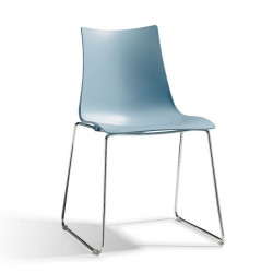 Стул пластиковый VLL- SCAB ZEBRA 2618 (голубой)