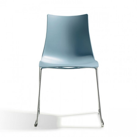 Стул пластиковый VLL- SCAB ZEBRA 2618 (голубой)