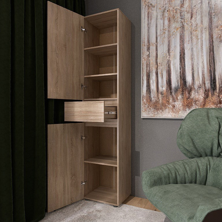 Комплект в гостиную EVR- Лайт-1 дуб Сонома