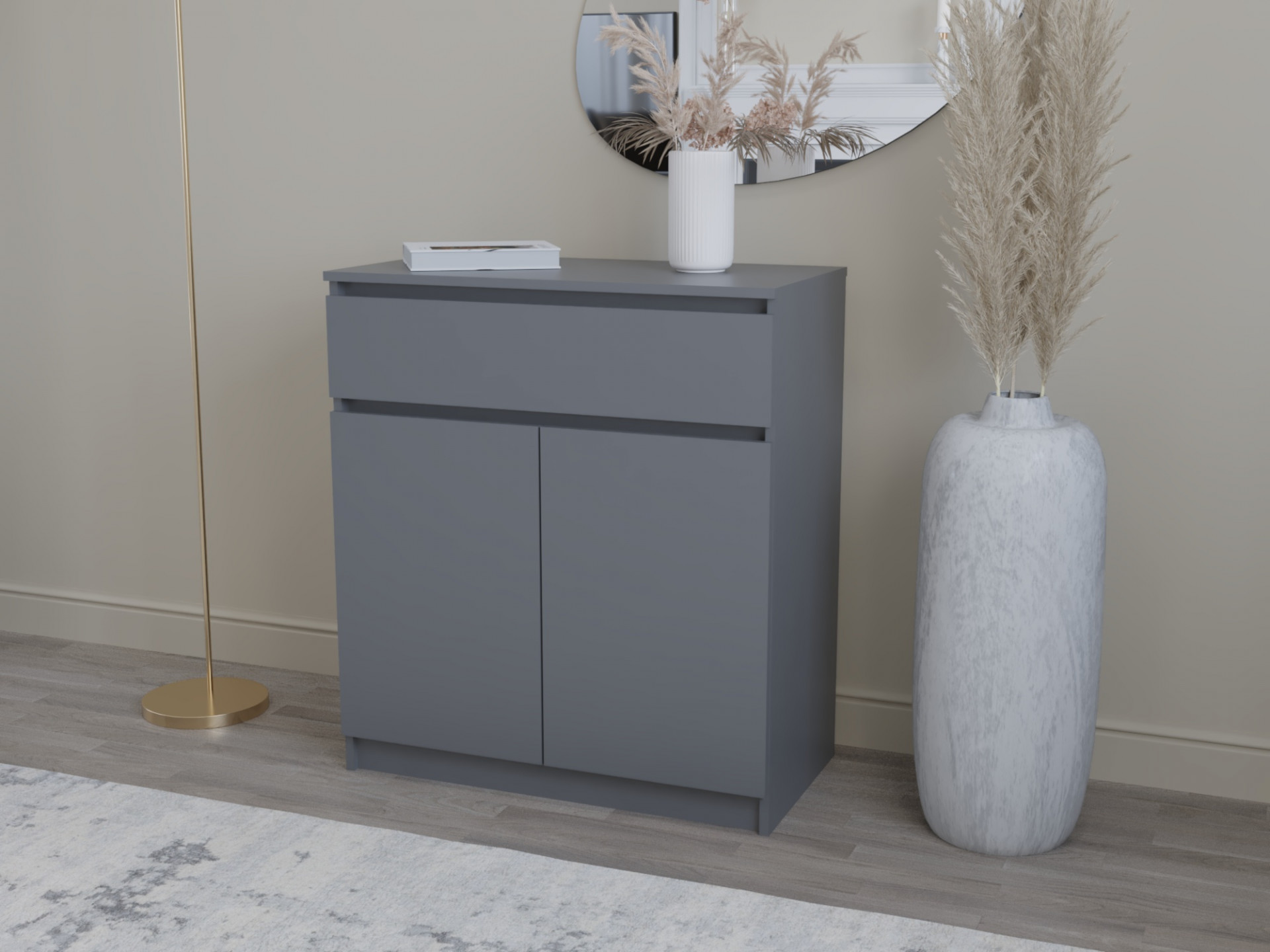 Комод на 1 шухляду и 2 двери ViA- Таун ТК-7