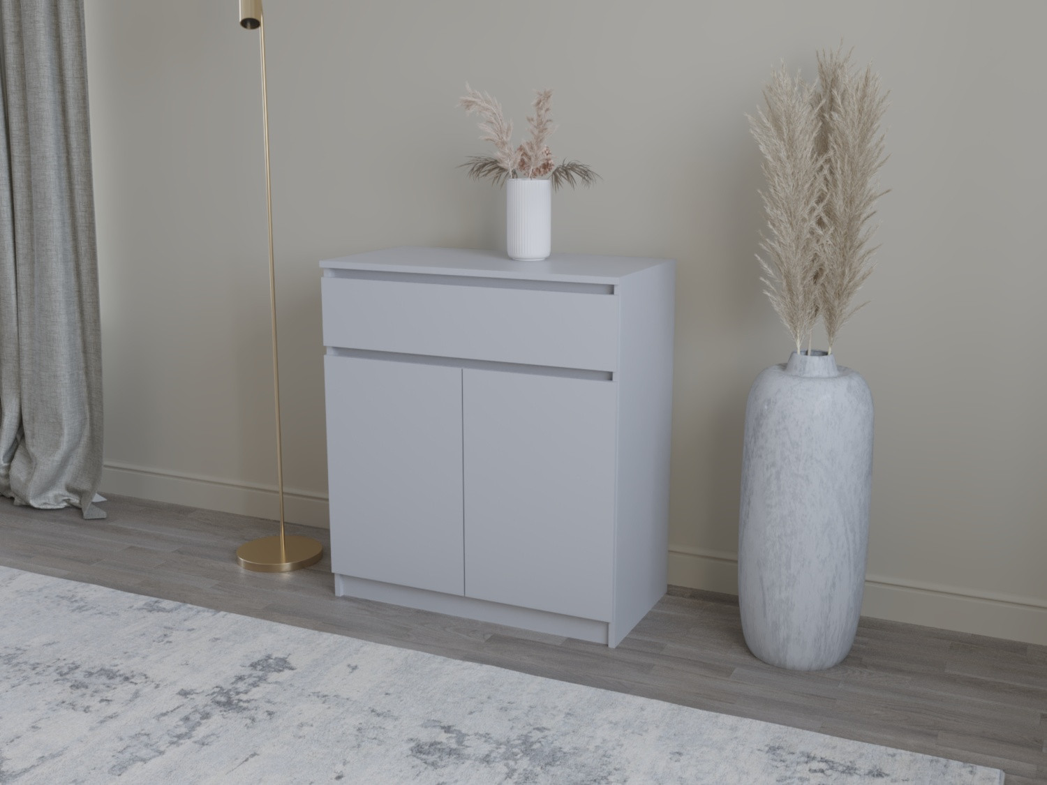 Комод на 1 шухляду и 2 двери ViA- Таун ТК-7