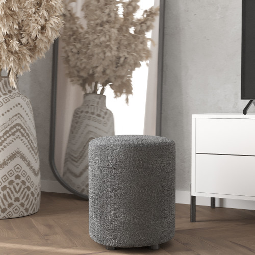 Пуф на маленьких ножках 42х35 KOD- Пуф-2 (ткань букле)