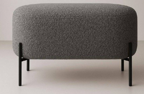 Пуф Mil- Vertical 70х40х40 см  Серый (3007)