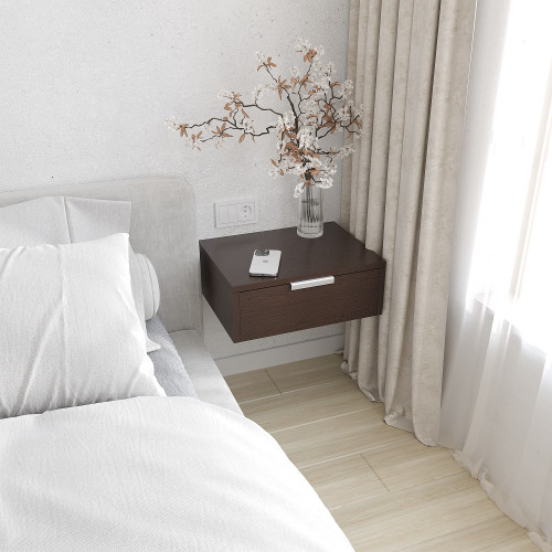 Тумба прикроватная подвесная 15х40х30 см KOD- ТУ-Флай-3