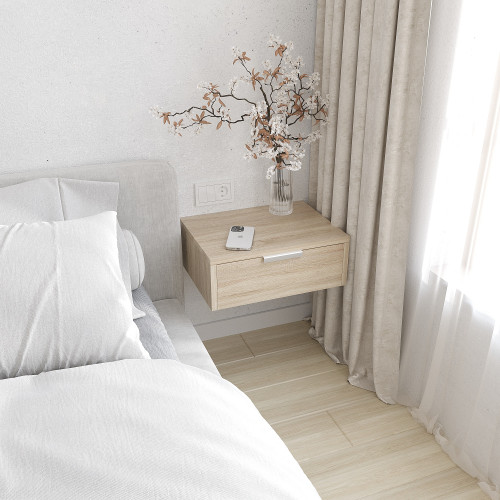 Тумба прикроватная подвесная 15х40х30 см KOD- ТУ-Флай-3