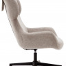 Кресло поворотное Kave Home ZALINA S0900005BF12 (бежевый/черный)