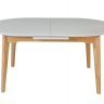 Стол раскладной INI- ALBERTO CERAMIC 160(200)*90 бежевый матовый/дерево