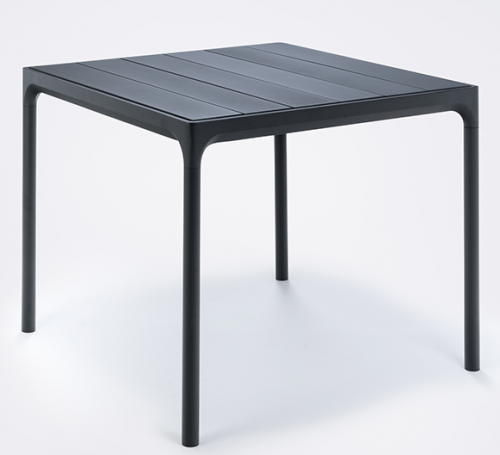 Стол обеденный DEI- HOUE FOUR 90х90 см (столешница - металл)
