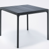 Стол обеденный DEI- HOUE FOUR 90х90 см (столешница - металл)