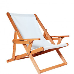 Кресло шезлонг Ws- Classic Chalet chair текстилен