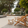 Кресло шезлонг Ws- Classic Chalet chair текстилен
