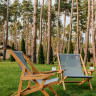 Кресло шезлонг Ws- Classic Chalet chair текстилен