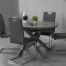 Стол круглый обеденный Super Premium Ceramic EVRO- Caezar T-7479 Grey Matt Ceramic HY04