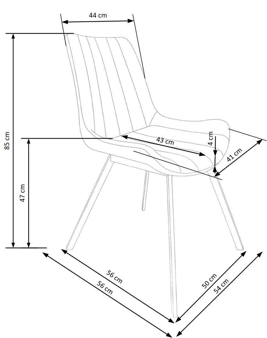 Комплект обеденный 1+3 PL- HALMAR PIXEL-2 + К-279