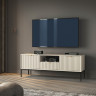 Тумба под телевизор Perfect Home Новая/ Nova с черными ножками RTV154 Кашемир
