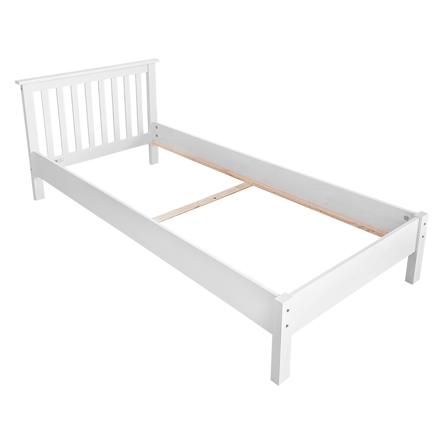 IDEA Односпальная кровать TORINO 90x200 белый лак