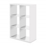 IDEA Книжный шкаф MAX 6 белый
