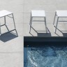 Стол из полипропилена Nardi Outdoor DEI- Pop (белый, антрацит, кофе, серый)