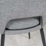 Стул обеденный TOP- Нано темно-серый (ноги черный)    