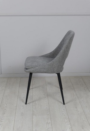 Стул обеденный TOP- Нано темно-серый (ноги черный)    