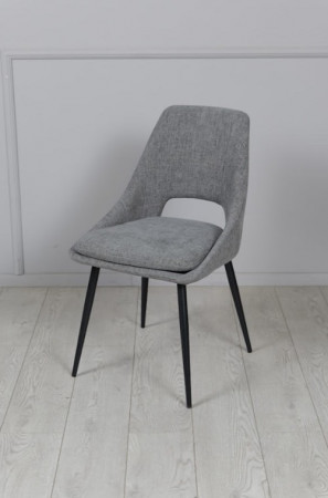 Стул обеденный TOP- Нано темно-серый (ноги черный)    