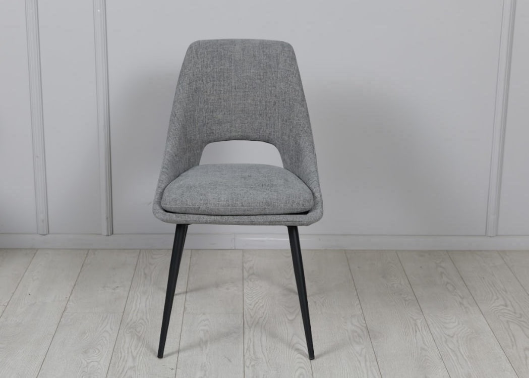 Стул обеденный TOP- Нано темно-серый (ноги черный)    