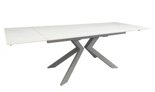 Стол обеденный TOP- Монако 1,6 травертин/ ноги тауп