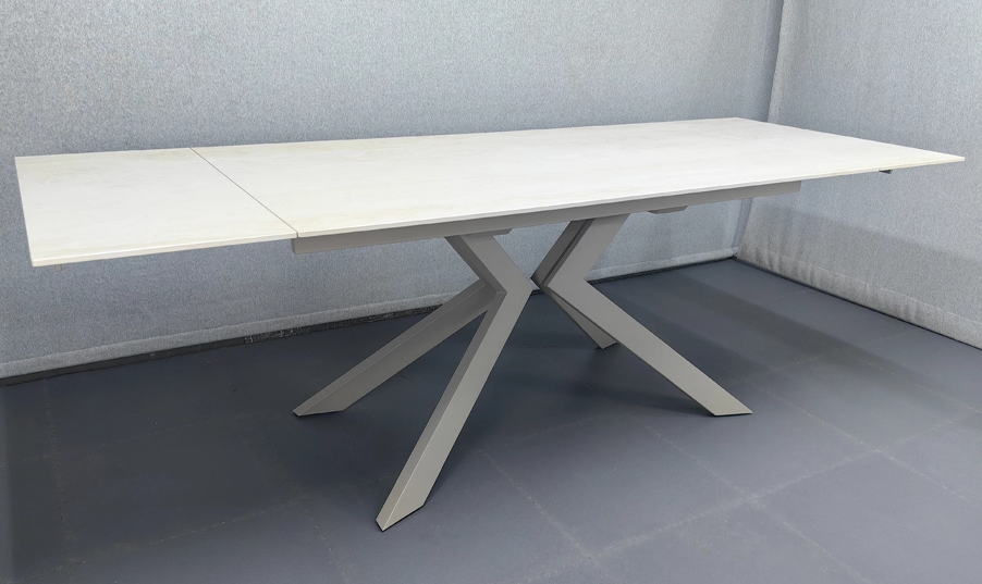 Стол обеденный TOP- Монако 1,6 травертин/ ноги тауп