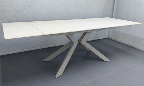 Стол обеденный TOP- Монако 1,6 травертин/ ноги тауп