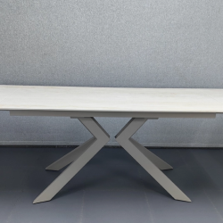 Стол обеденный TOP- Монако 1,6 травертин/ ноги тауп