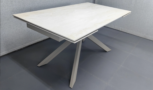 Стол обеденный TOP- Монако 1,6 травертин/ ноги тауп