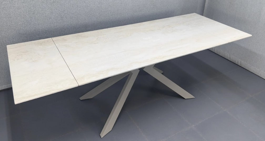 Стол обеденный TOP- Монако 1,6 травертин/ ноги тауп