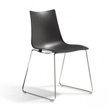 Стул пластиковый VLL- SCAB ZEBRA 2618 (белый, серый, графит, оранж)